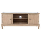 Two-Door Single-Tier TV Stand — 47.3" W x 15.8" D x 20" H