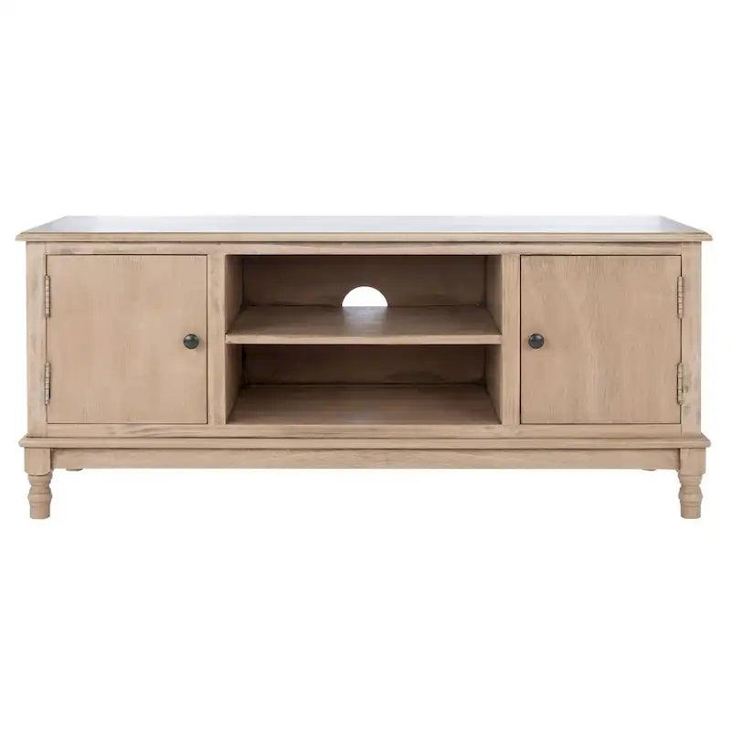 Two-Door Single-Tier TV Stand — 47.3" W x 15.8" D x 20" H