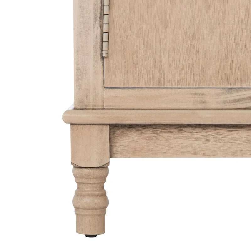 Two-Door Single-Tier TV Stand — 47.3" W x 15.8" D x 20" H