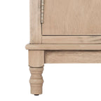 Two-Door Single-Tier TV Stand — 47.3" W x 15.8" D x 20" H