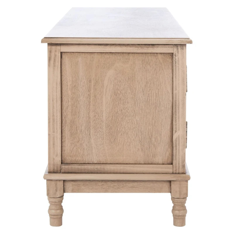Two-Door Single-Tier TV Stand — 47.3" W x 15.8" D x 20" H