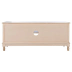 Two-Door Single-Tier TV Stand — 47.3" W x 15.8" D x 20" H