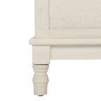 Two-Door Single-Tier TV Stand — 47.3" W x 15.8" D x 20" H