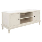 Two-Door Single-Tier TV Stand — 47.3" W x 15.8" D x 20" H