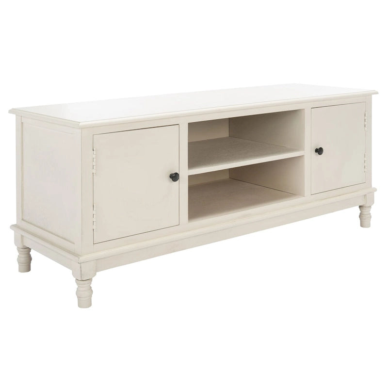 Two-Door Single-Tier TV Stand — 47.3" W x 15.8" D x 20" H
