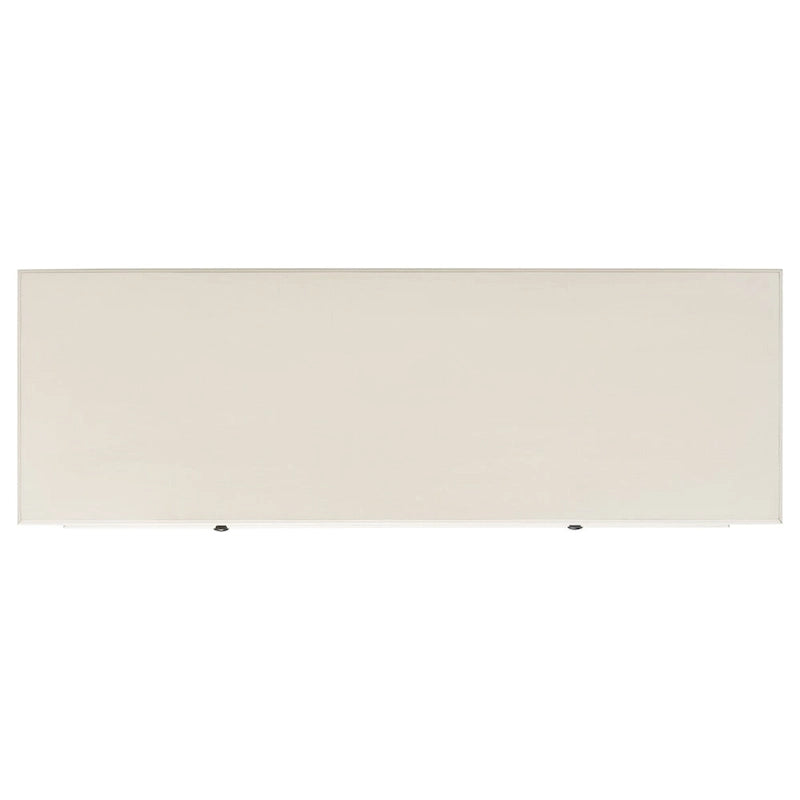 Two-Door Single-Tier TV Stand — 47.3" W x 15.8" D x 20" H