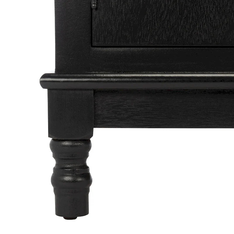 Two-Door Single-Tier TV Stand — 47.3" W x 15.8" D x 20" H
