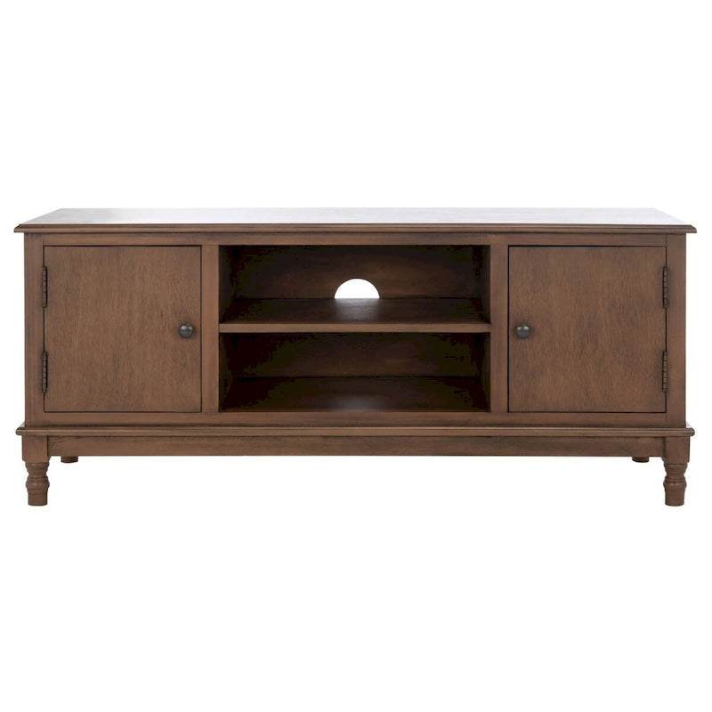 Two-Door Single-Tier TV Stand — 47.3" W x 15.8" D x 20" H