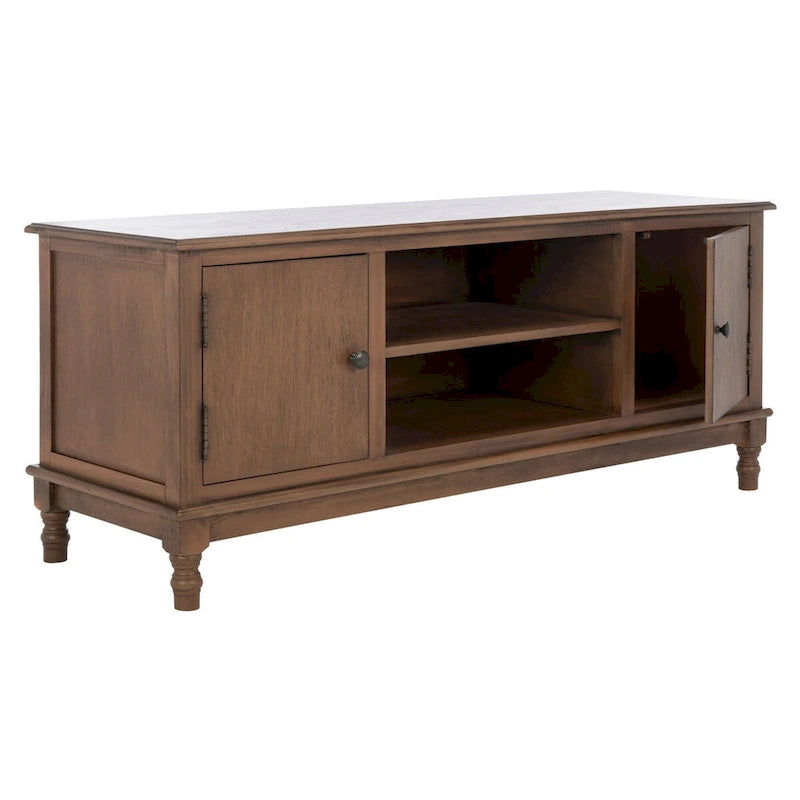 Two-Door Single-Tier TV Stand — 47.3" W x 15.8" D x 20" H