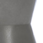 Concrete Indoor/Outdoor Accent Table — 12.2 x 12.2 x 17.3 — 12" W x 12" D x 17" H