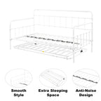 Metal Frame Daybed with trundle