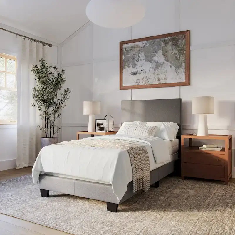 Nova Modern Single Bed, Box Spring Required