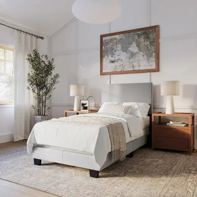 Nova Modern Single Bed, Box Spring Required