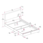 Nova Modern Single Bed, Box Spring Required