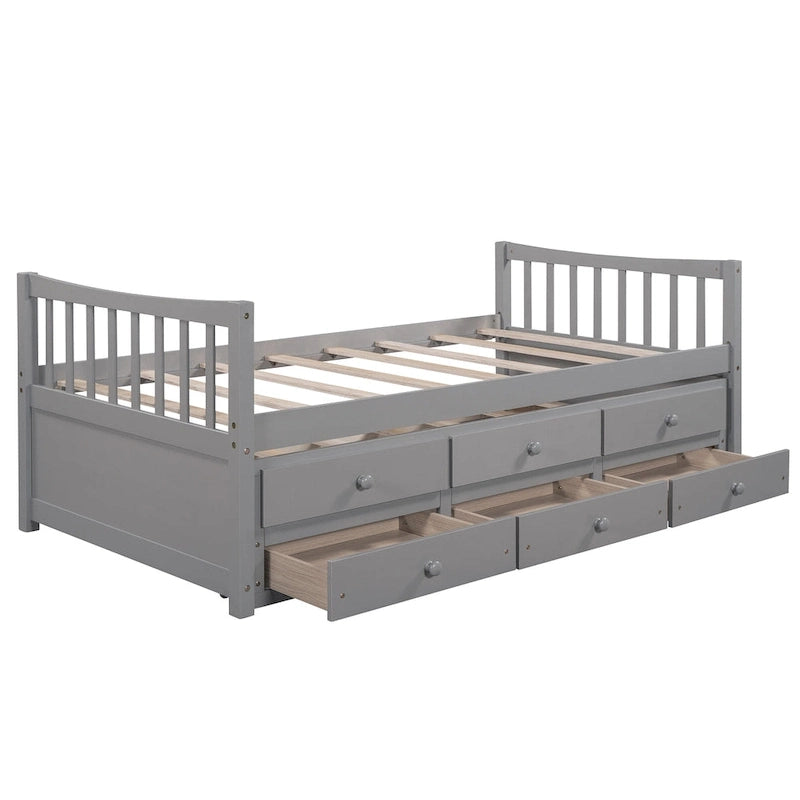 Daybed with Trundle and Drawers