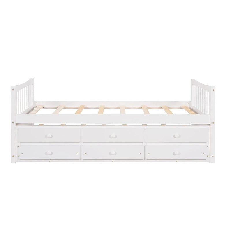 Daybed with Trundle and Drawers