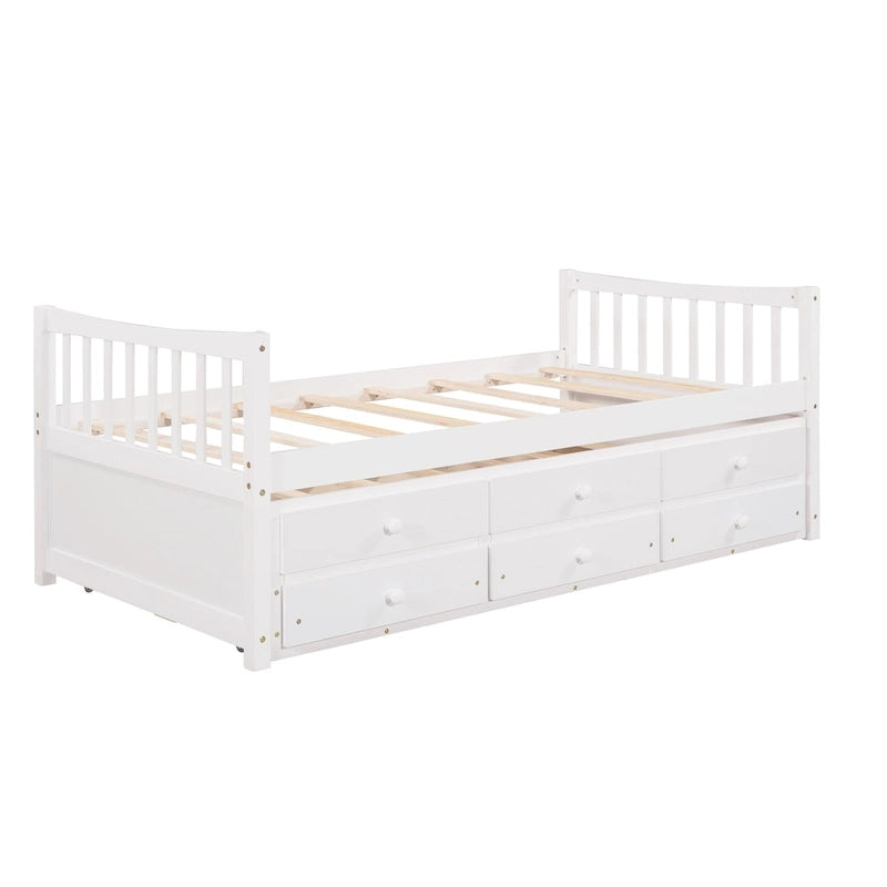 Daybed with Trundle and Drawers