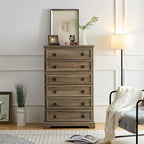 Modern 6-Drawer Dresser Closet Organizers for Bedroom