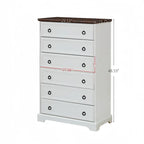 Modern 6-Drawer Dresser Closet Organizers for Bedroom