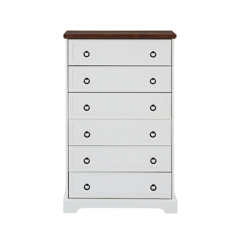 Modern 6-Drawer Dresser Closet Organizers for Bedroom