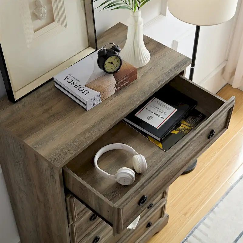 Modern 6-Drawer Dresser Closet Organizers for Bedroom