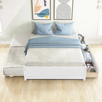 Full Bed with Two Drawers