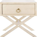 Collection Odilia Navy and Gold 1 Drawer Nightstand