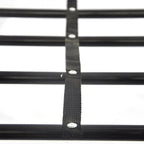 Mieres Industrial Metal Platform Bed Frame with Headboard & Footboard