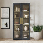 Classic Home Larson 82 Reclaimed Pine Wood Cabinet