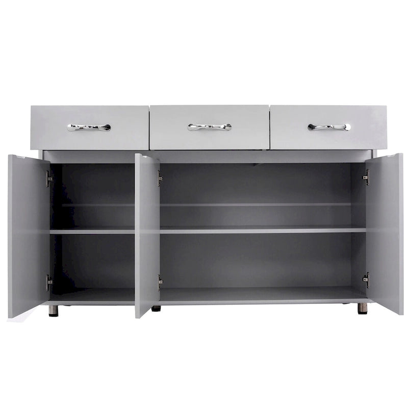 Modern Sidrboard, Side Table with Drawer and Doors