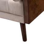 Mid Century Modern Living Room Adjustable Folding Sofa Bed