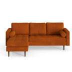 Bloomfield Performance Velvet Reversible Sectional