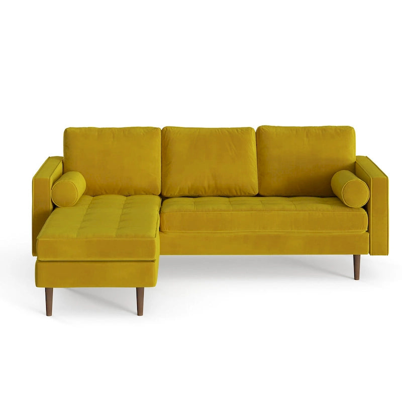 Bloomfield Performance Velvet Reversible Sectional