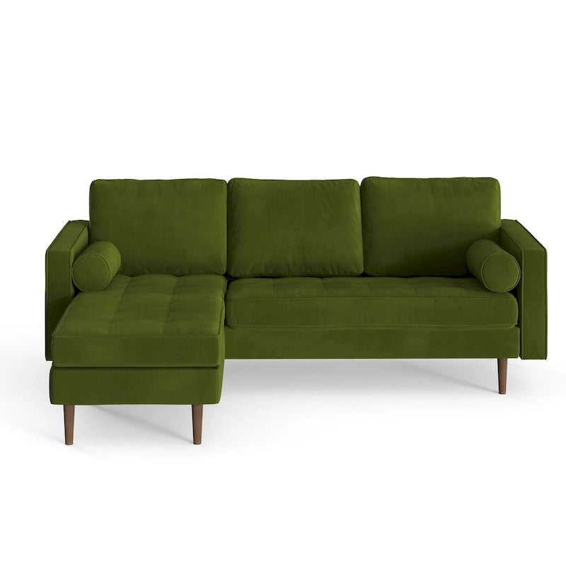 Bloomfield Performance Velvet Reversible Sectional