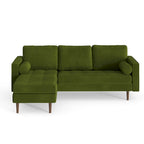 Bloomfield Performance Velvet Reversible Sectional