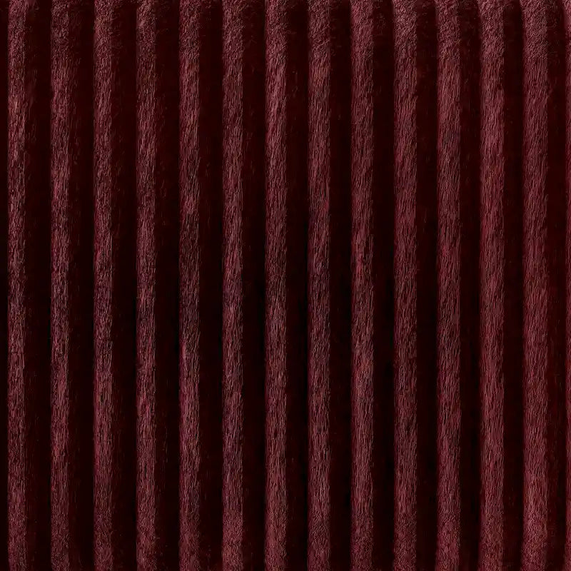 CraftPorch Corduroy Mid-Century Modern Velvet Upholstered Loveseat