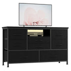 Dresser TV Stand with Power Outlet & Led for 55 TV - 55 inches