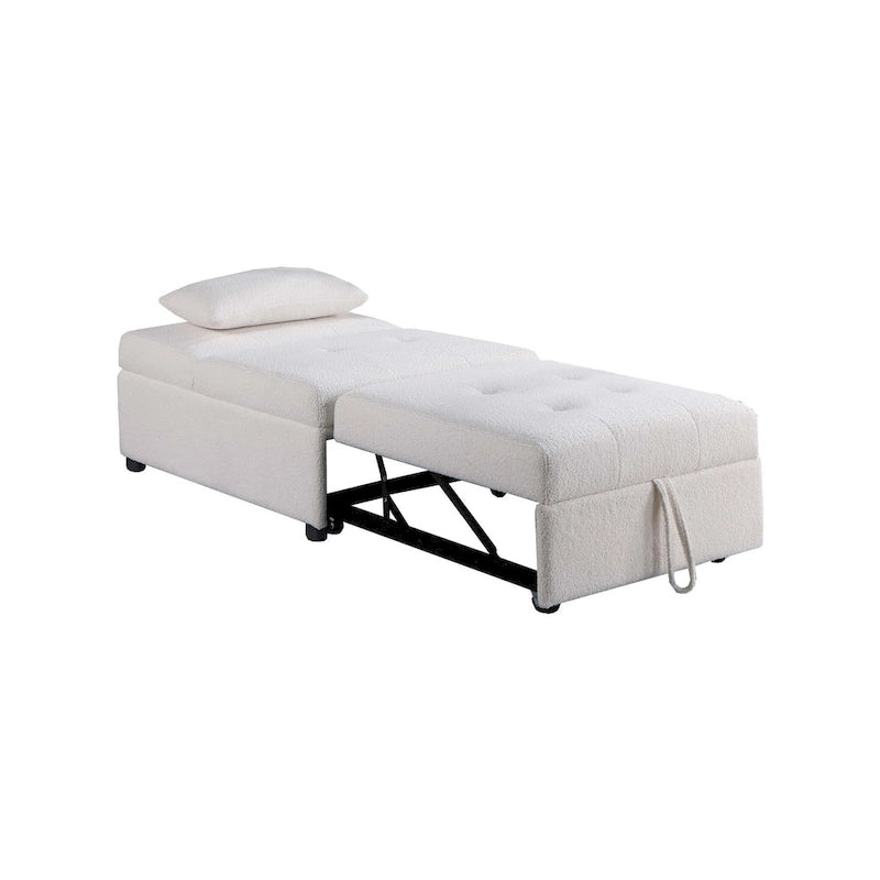 Poundex Convertible Sofa