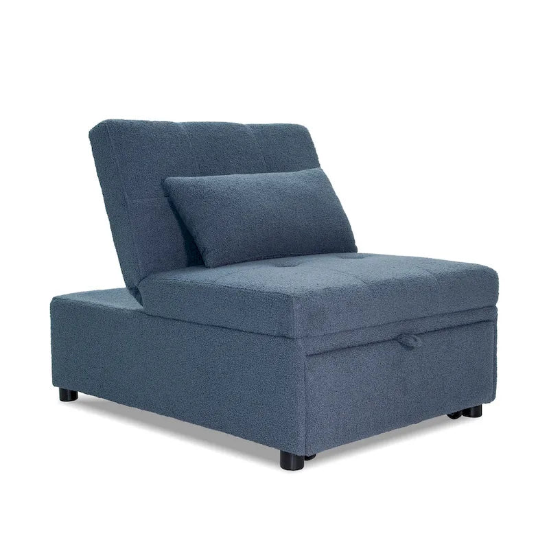 Poundex Convertible Sofa