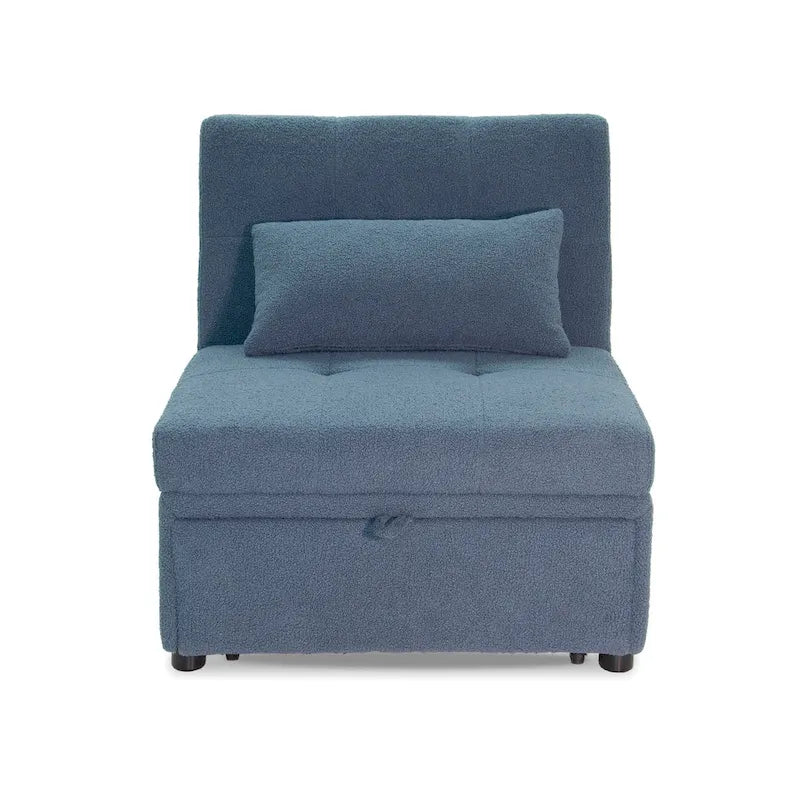 Poundex Convertible Sofa
