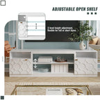 Clihome 70 High Gloss TV Stand