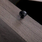 Set of 2 Industrial Nightstand Bedside End Table with Door