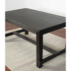 Roundhill Furniture Muzzi Contemporary 7-Piece Dining Set, Dining Table with 6 Stylish Chairs