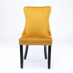 Upholstered Wing-Back Dining Chair Set Of 2