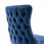 Upholstered Wing-Back Dining Chair Set Of 2
