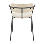 Alivia Fabric Dining Side Arm Chair, (Set of 2)