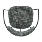 Alivia Fabric Dining Side Arm Chair, (Set of 2)