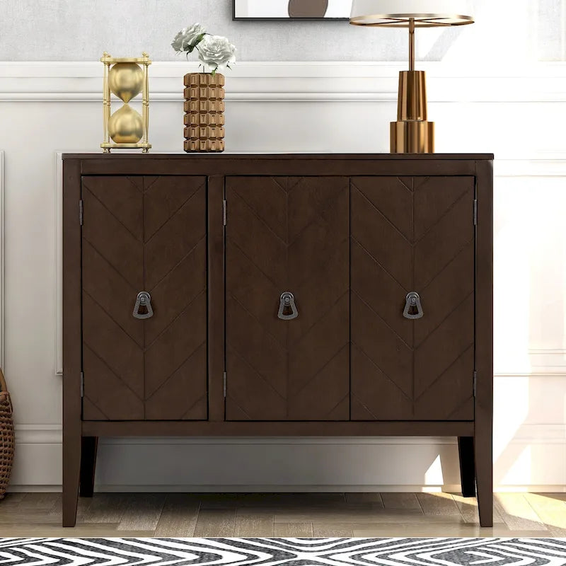 37 Vintage Style Kitchen Accent Buffet Sideboard Cabinet