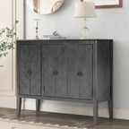 37 Vintage Style Kitchen Accent Buffet Sideboard Cabinet