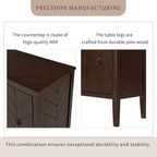 37 Vintage Style Kitchen Accent Buffet Sideboard Cabinet